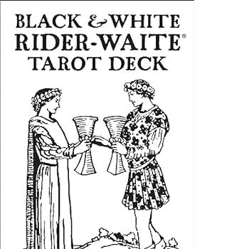 Black & White Rider-Waite(r) Tarot Deck