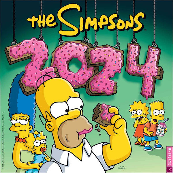 The Simpsons 2024 Wall Calendar