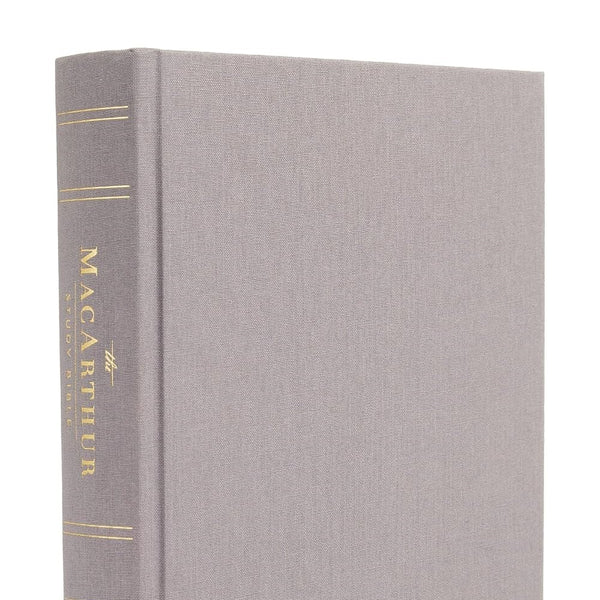 Nasb, MacArthur Study Bible, 2nd Edition, Hardcover, Gray, Comfort Print: Unleashing God's Truth One Verse at a Time