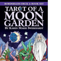 Tarot of a Moon Garden Borderless Deck & Book Set