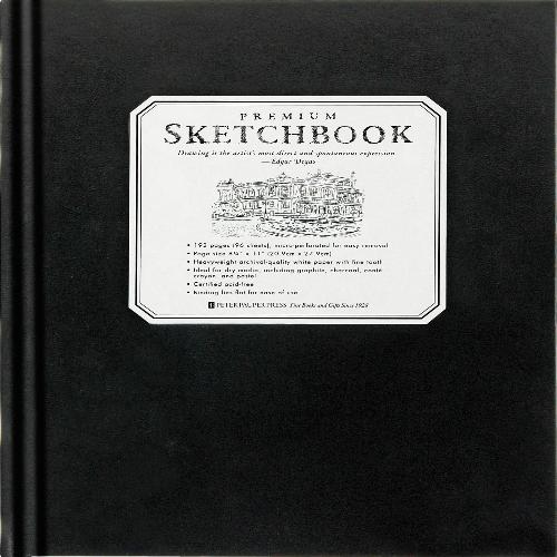 Premium Black Sketchbook - Large