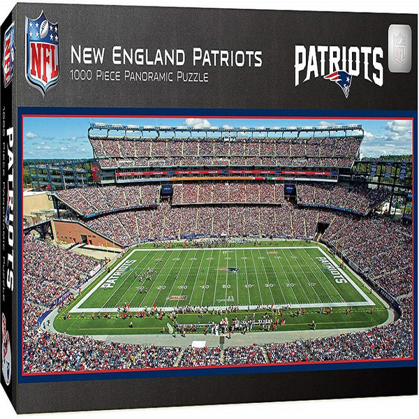 New England Patriots NFL Stadium Panoramic Jigsaw Puzzle