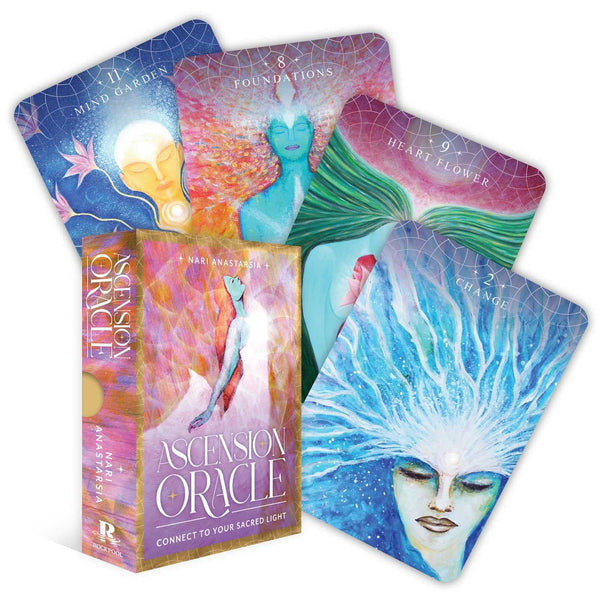 Ascension Oracle: Connect to Your Sacred Light (36 Gilded Cards and 104-Page Full-Color Guidebook)