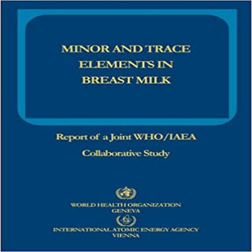Minor and Trace Elements in Breast Milk: Report of a Joint Who/Iaea Collaborative Study