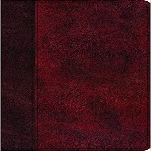 ESV Journaling New Testament, Inductive Edition(TruTone, Burgundy/Red, Timeless Design)