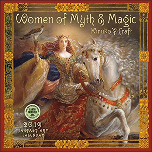 Women of Myth & Magic Fantasy Art 2019 Calendar