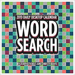 Word Search 2019 Desk Calendar