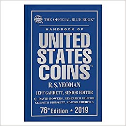 A Handbook of United States Coins Blue Book 2019
