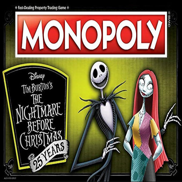 Monopoly the Nightmare Before Christmas 25 Years
