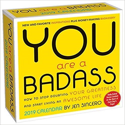 You Are a Badass 2019 Calendar