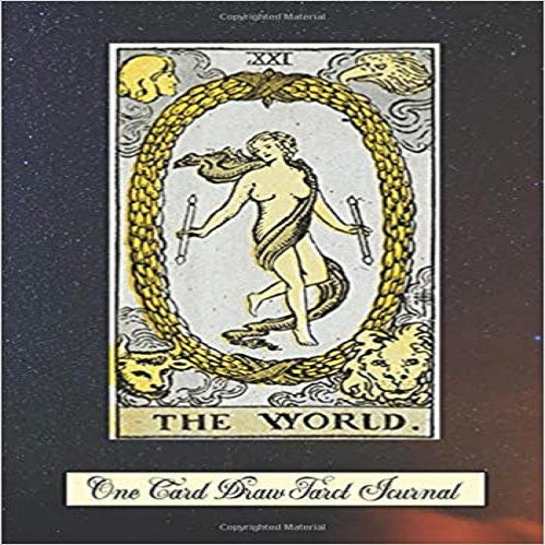 The World One Card Draw Tarot Journal: Tracker Blank Notebook and Personal Tarot Card