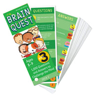 Brain Quest 3rd Grade Q&A Cards: 1000 Questions and Answers to Challenge the Mind. Curriculum-Based! Teacher-Approved! (Fourth Edition, Revised) ( Brain Quest Decks ) (4TH ed.)