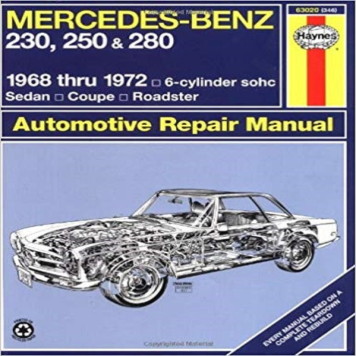 Mercedes Benz 230, 250 and 280, 1968-1972