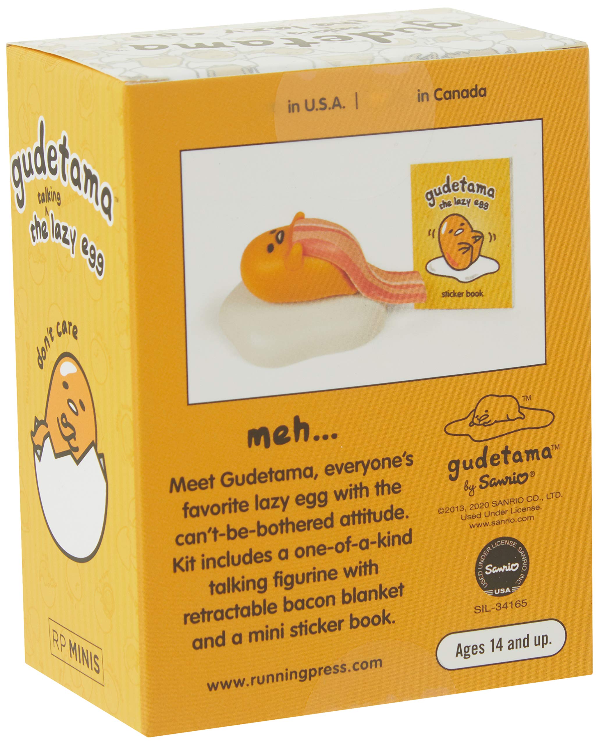 Gudetama: The Talking Lazy Egg (RP Minis) (Paperback)