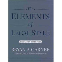 The Elements of Legal Style | ADLE International