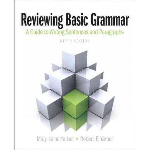 Reviewing Basic Grammar: A Guide to Writing Sentences and Paragraphs | ADLE International