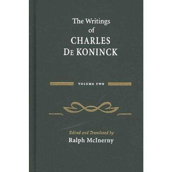 The Writings of Charles De Koninck | ADLE International