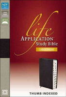 Life Application Study Bible: New International Version, Black Bonded Leather