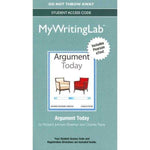 Argument Today MyWritingLab Access Code: Includes Pearson Etext | ADLE International