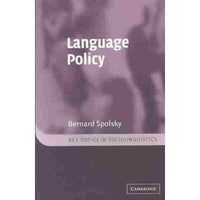 Language Policy (Key Topics in Sociolinguistics): Language Policy | ADLE International