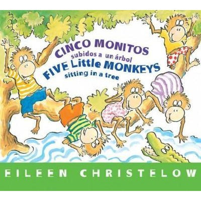 Cinco monitos subidos a un rbol / Five Little Monkeys Sitting in a Tree (SPANISH) (Five Little Monkeys) | ADLE International