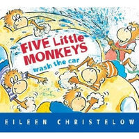 Five Little Monkeys Wash the Car (Five Little Monkeys) | ADLE International