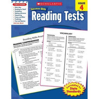 Scholastic Success With Reading Tests, Grade 4