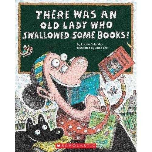 There Was an Old Lady Who Swallowed Some Books! (There Was an Old Lady) | ADLE International