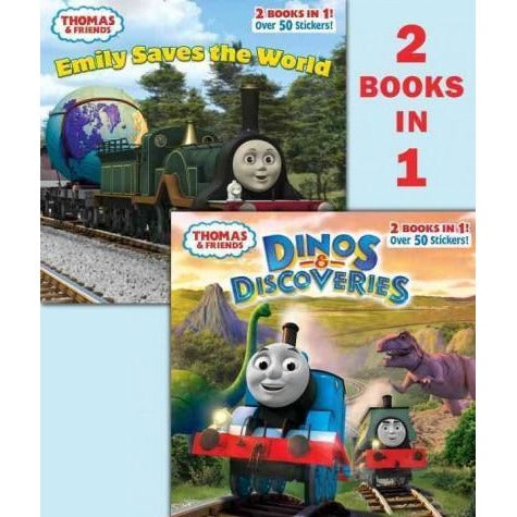 Dinos & Discoveries / Emily Saves the World Deluxe Pictureback (Thomas and Friends Pictureback)
