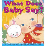 What Does Baby Say? (Karen Katz Lift-the-Flap Books) | ADLE International