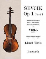 Sevcik Op. 1, Part 1: for Viola, School of Technique