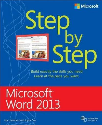 Microsoft Word 2013 Step by Step (Step by Step (Microsoft))