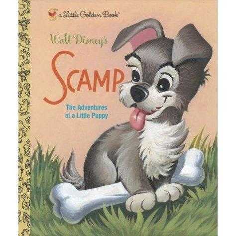 Walt Disney's Scamp: The Adventures of a Little Puppy (Little Golden Books)