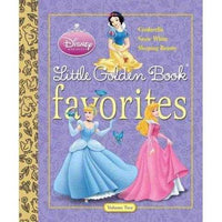 Disney Princess Little Golden Book Favorites: Cinderella, Snow White, Sleeping Beauty