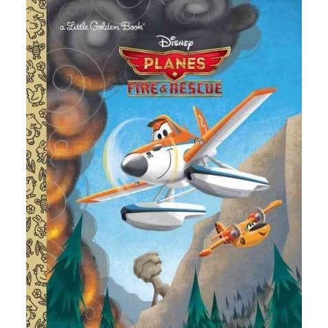 Planes - Fire & Rescue (Little Golden Books)