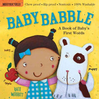 Baby Babble: A Book of Baby's First Words (Indestructibles)