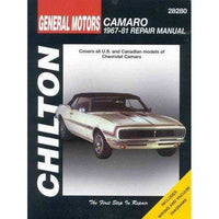 Chilton's Gm Camaro 1967-81 Repair Manual (Chilton's Total Car Care Repair Manual)