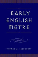 Early English Metre (Toronto Old English Studies): Early English Metre