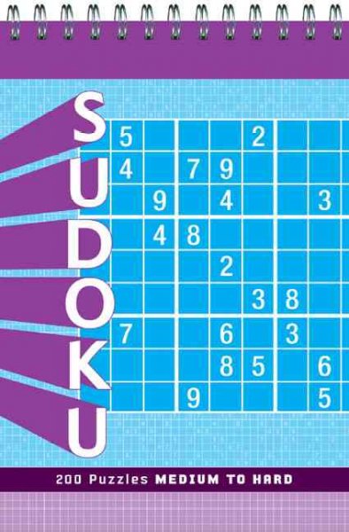 Sudoku: 200 Puzzles Medium to Hard