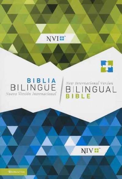 Biblia Bilingue / Bilingual Bible (SPANISH): Nueva Version International / New International Version, Black
