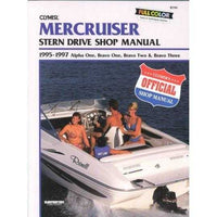 Clymer Mercruiser: Stern Drive Shop Manual : 1995-1997 Alpha One, Bravo One, Bravo Two & Bravo Three | ADLE International
