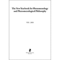 The New Yearbook for Phenomenology and Phenomenological Philosophy | ADLE International