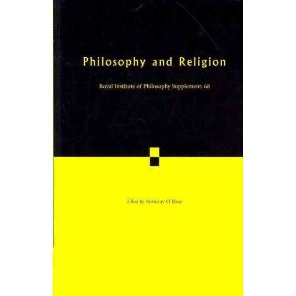 Philosophy and Religion (Royal Institute of Philosophy Supplements) | ADLE International