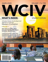 WCIV: A Student-Tested, Faculty-Approved Approach to Learning Western Civilization, To 1700, eBook 1 Semester (WCIV)