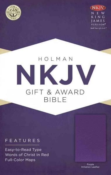 The Holy Bible: New King James Version, Purple, Imitation Leather, Gift & Award Bible