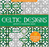 Celtic Designs Artist's Coloring Book (Studio): Celtic Designs Artist's Coloring Book