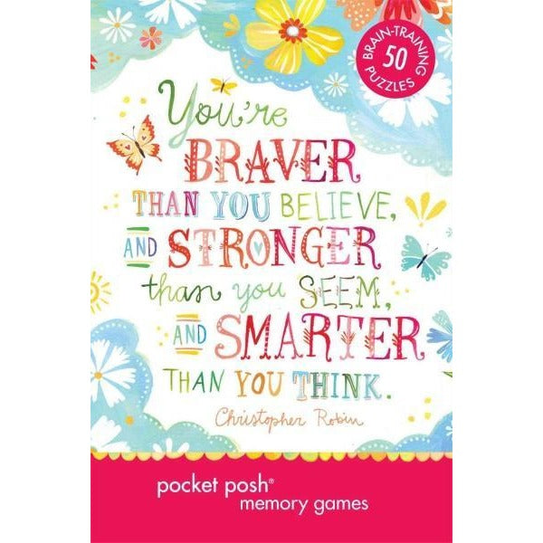 Pocket Posh Memory Games: 50 Puzzles to Train Your Brain to Remember Anything (Pocket Posh)