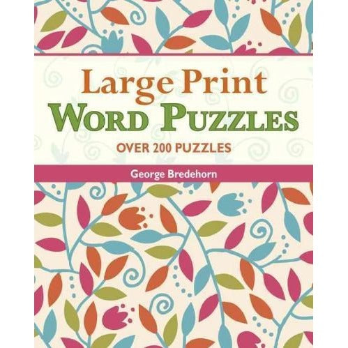 Large Print Word Puzzles