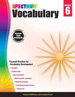 Spectrum Vocabulary, Grade 6 (Spectrum Vocabulary)
