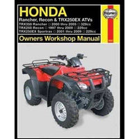 Honda ATV Owners: Trx350, Trx250, and Trx250ex (Owners Workshop Manual) | ADLE International